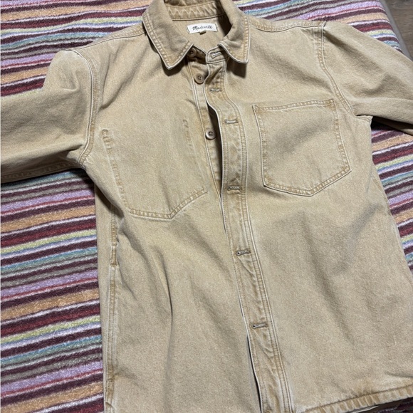 Madewell Denim Shirt-Jacket: Botanical Yarn-Dye Edition - Picture 7 of 7